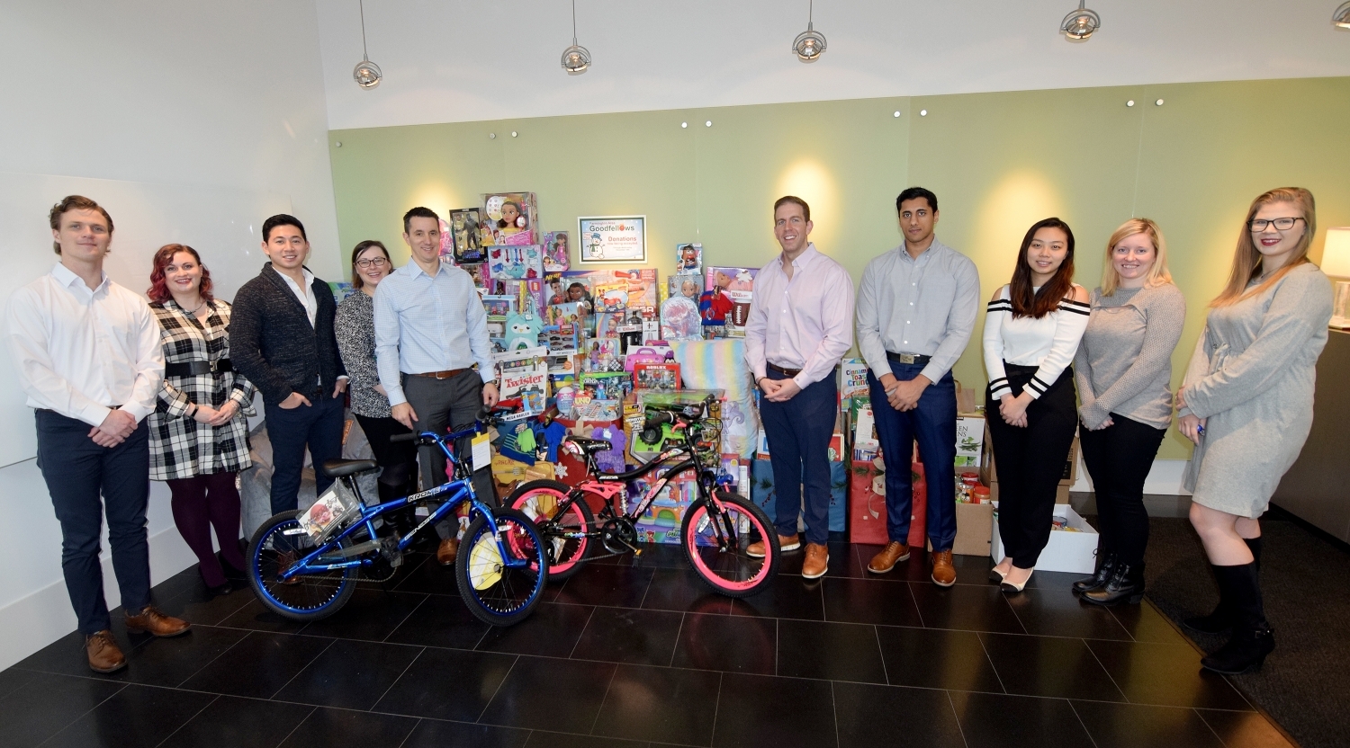 RHP Properties Raises More than $4,500 in Toys and Food Donations for Goodfellows