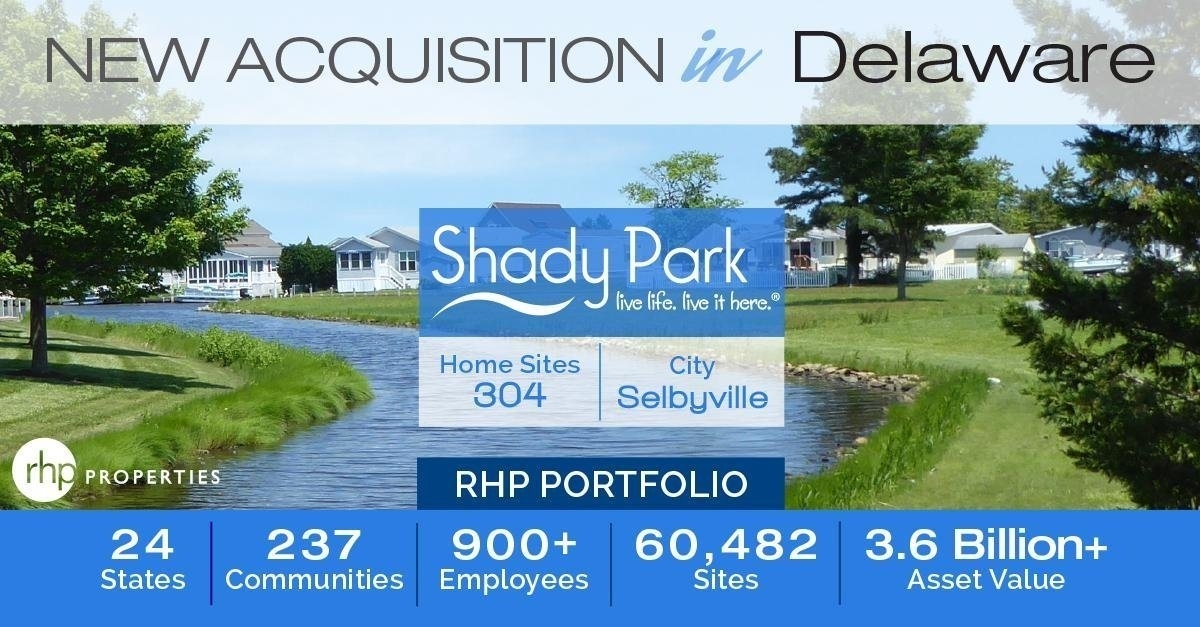 RHP Properties Newest Community in Delaware