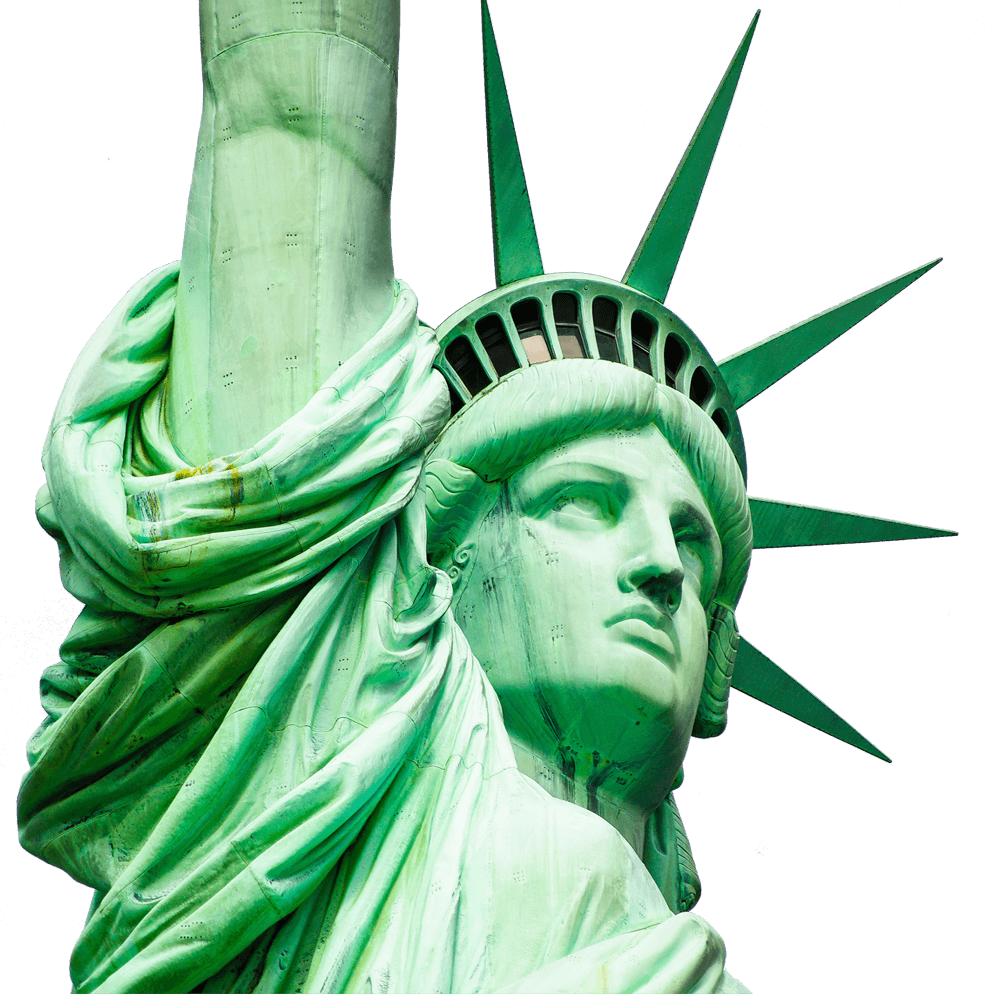 Face of the Statue of Liberty